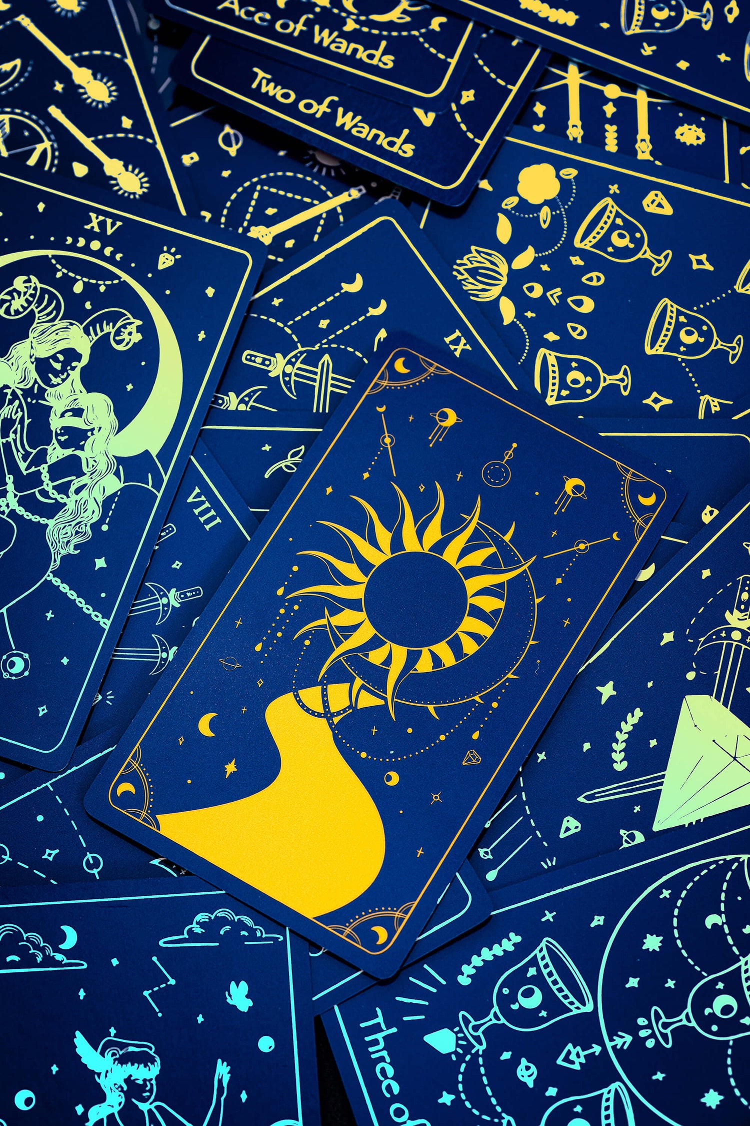 The Golden Path Tarot Blue Moon Edition™
