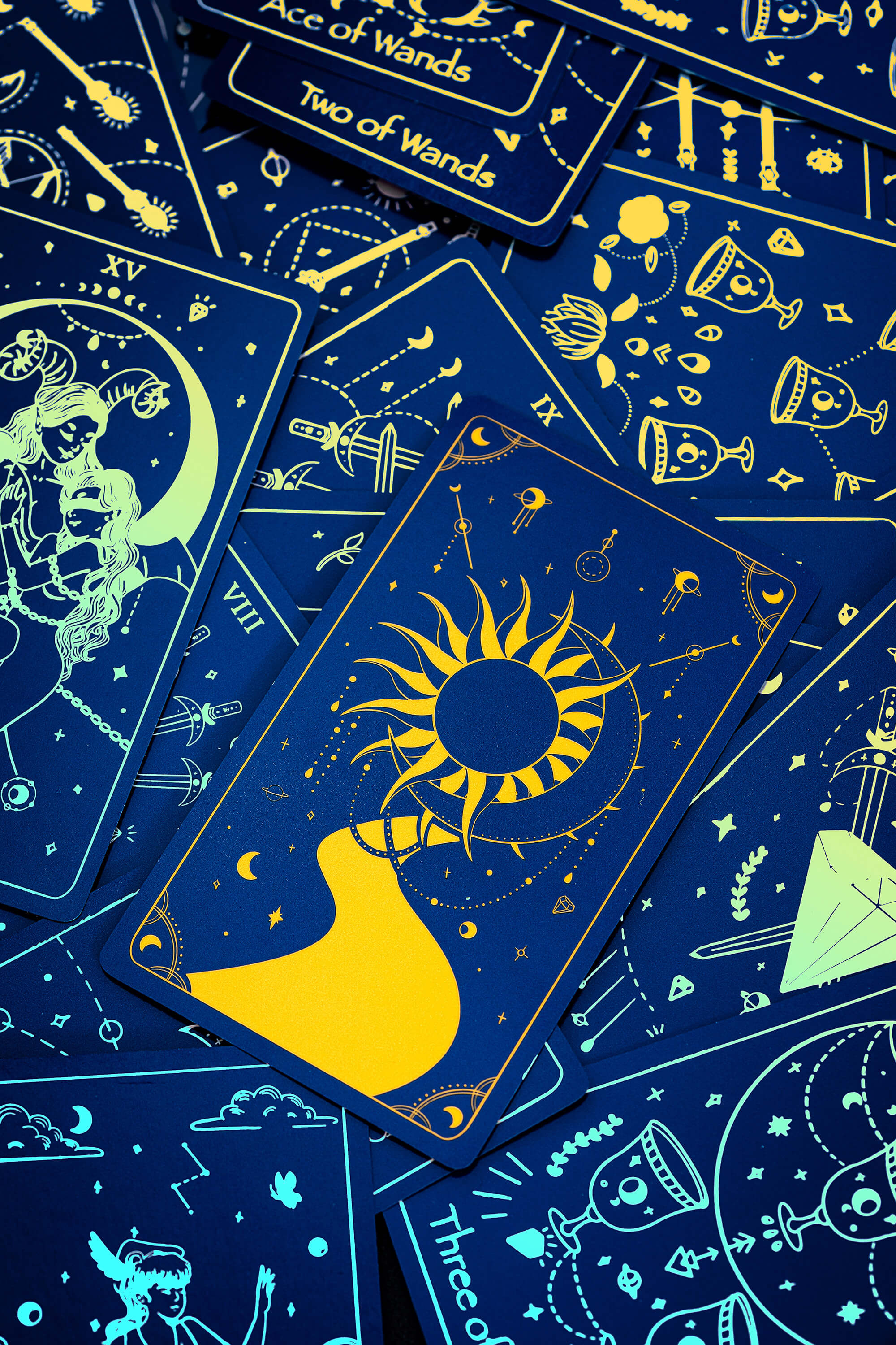 The Golden Path Tarot Blue Moon Edition™