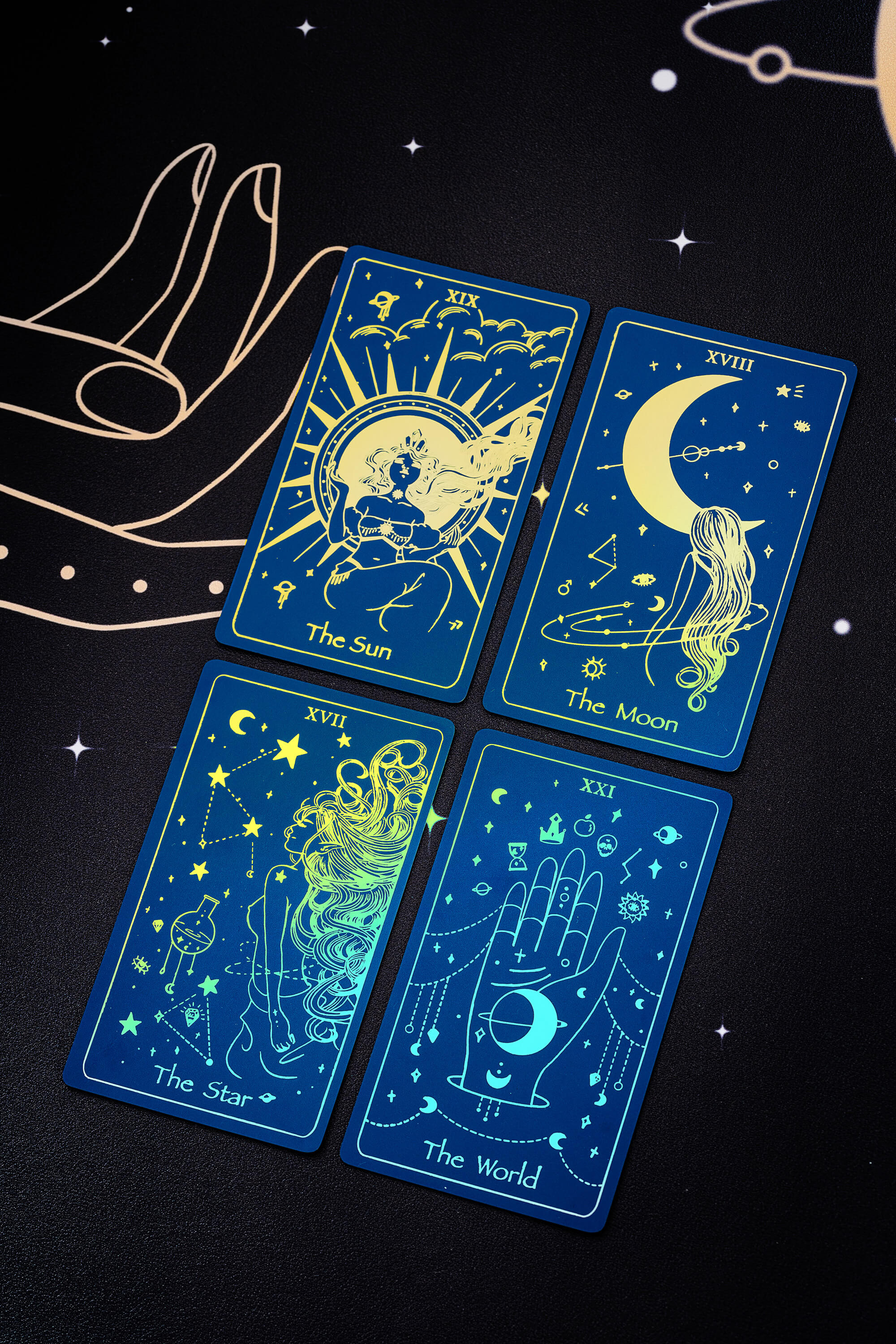 The Golden Path Tarot Blue Moon Edition™
