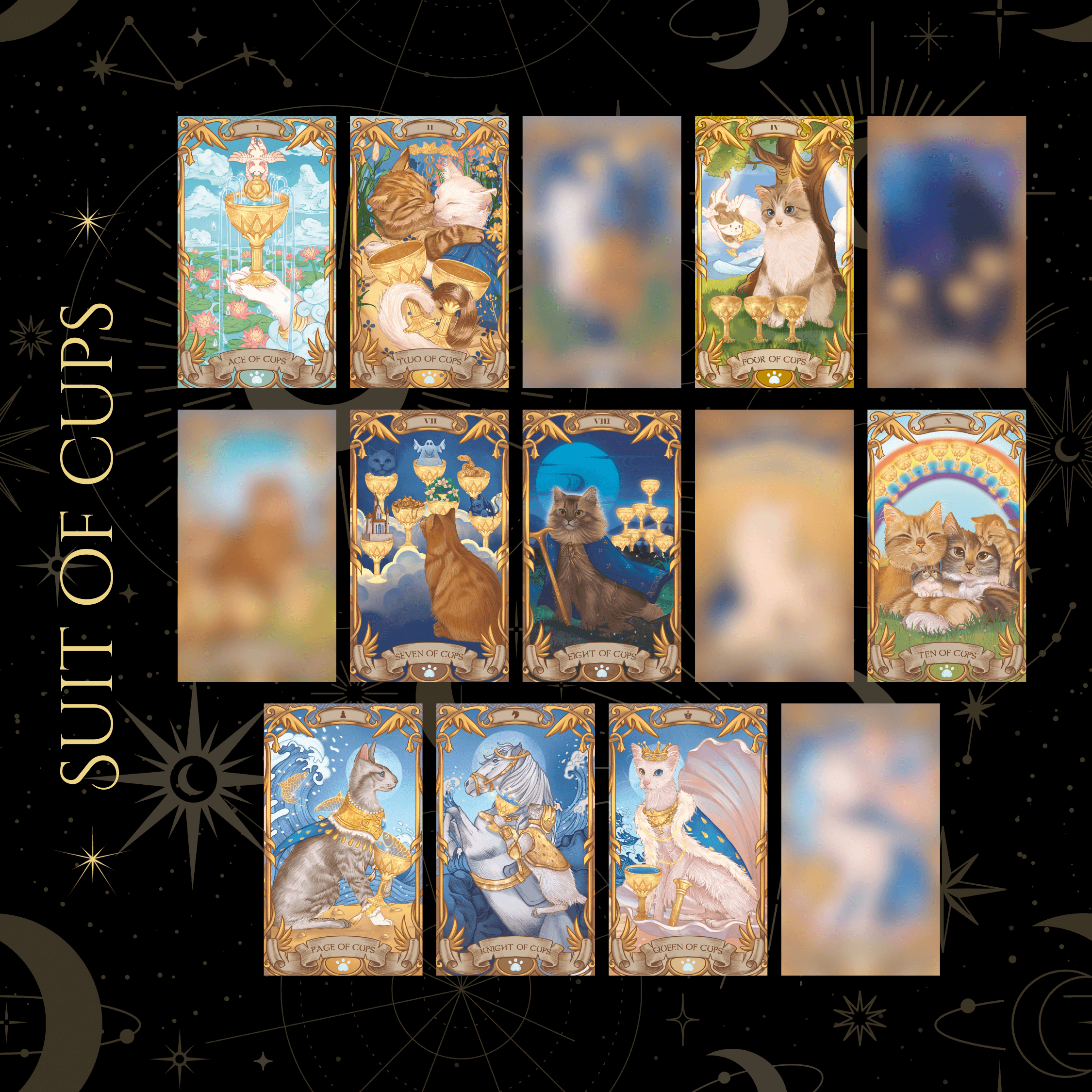 NINE LIVES CAT TAROT