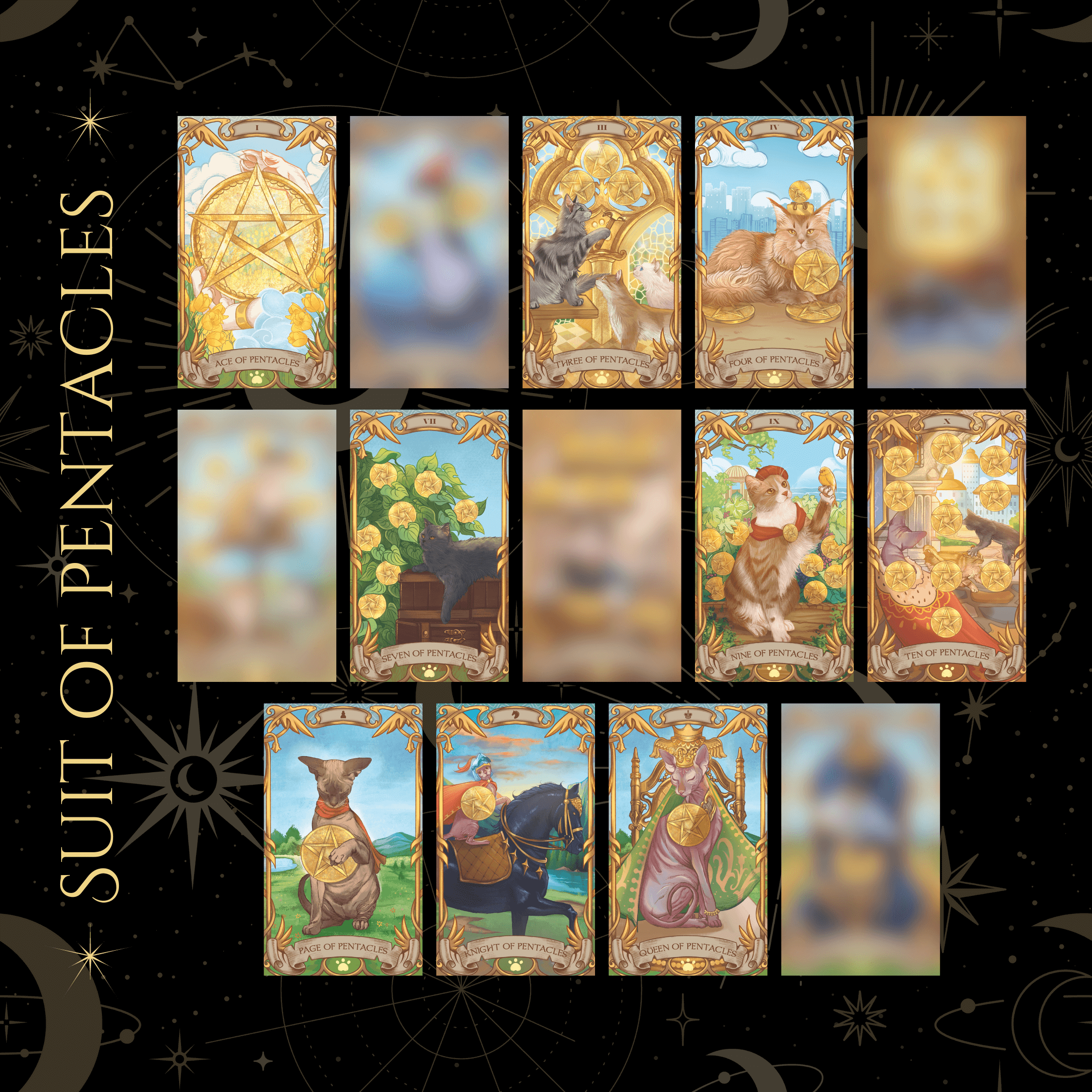 Nine Lives Cat Tarot™