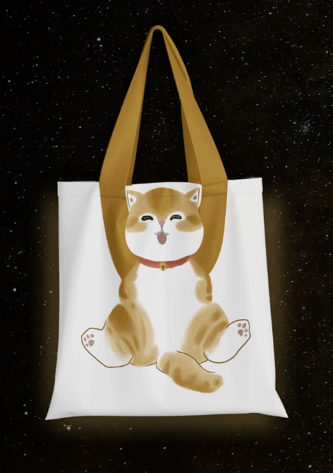 Cat Tote Bag