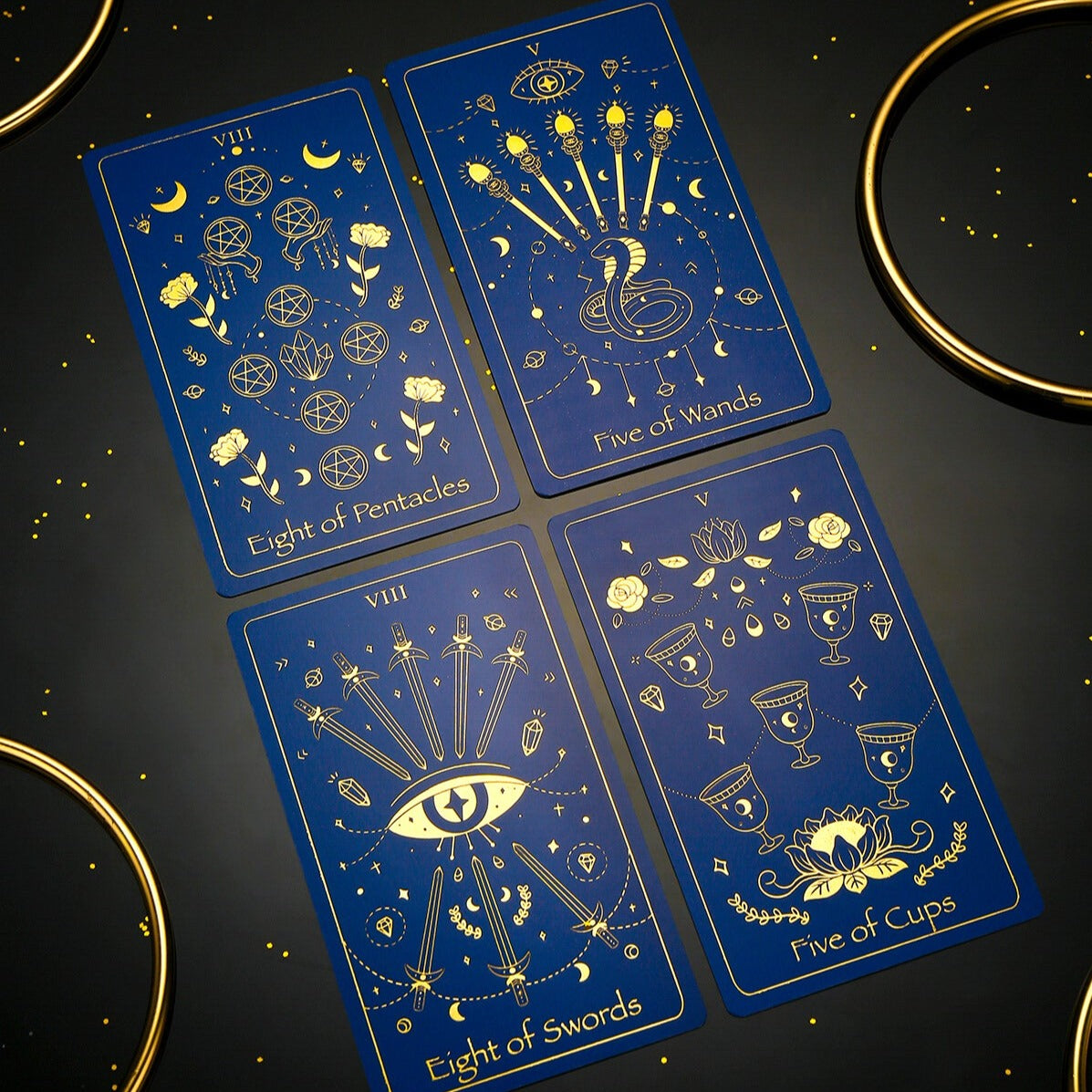 The Golden Path Tarot Blue Moon Edition