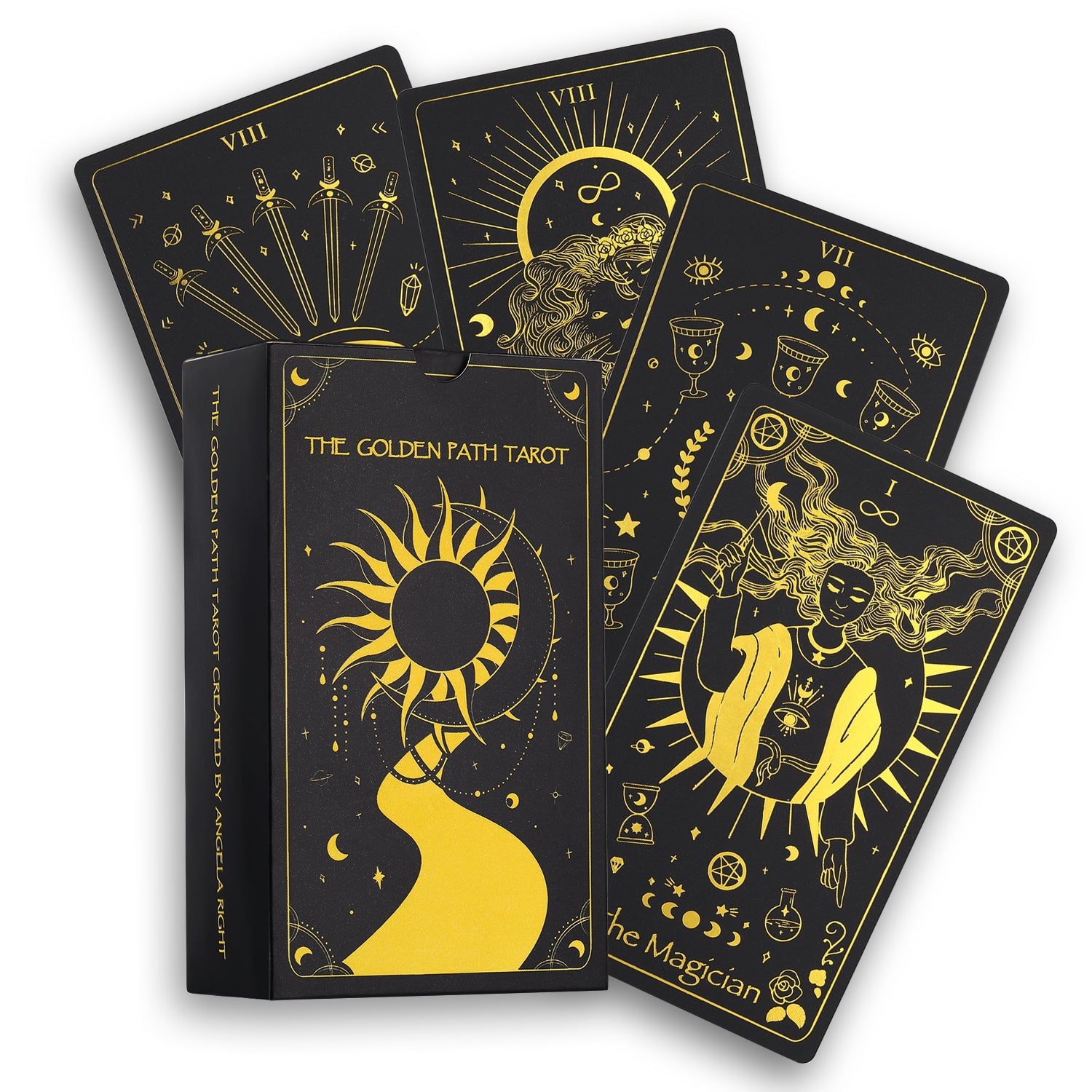 The Golden Path Tarot Cards - Gold Foil Edition™