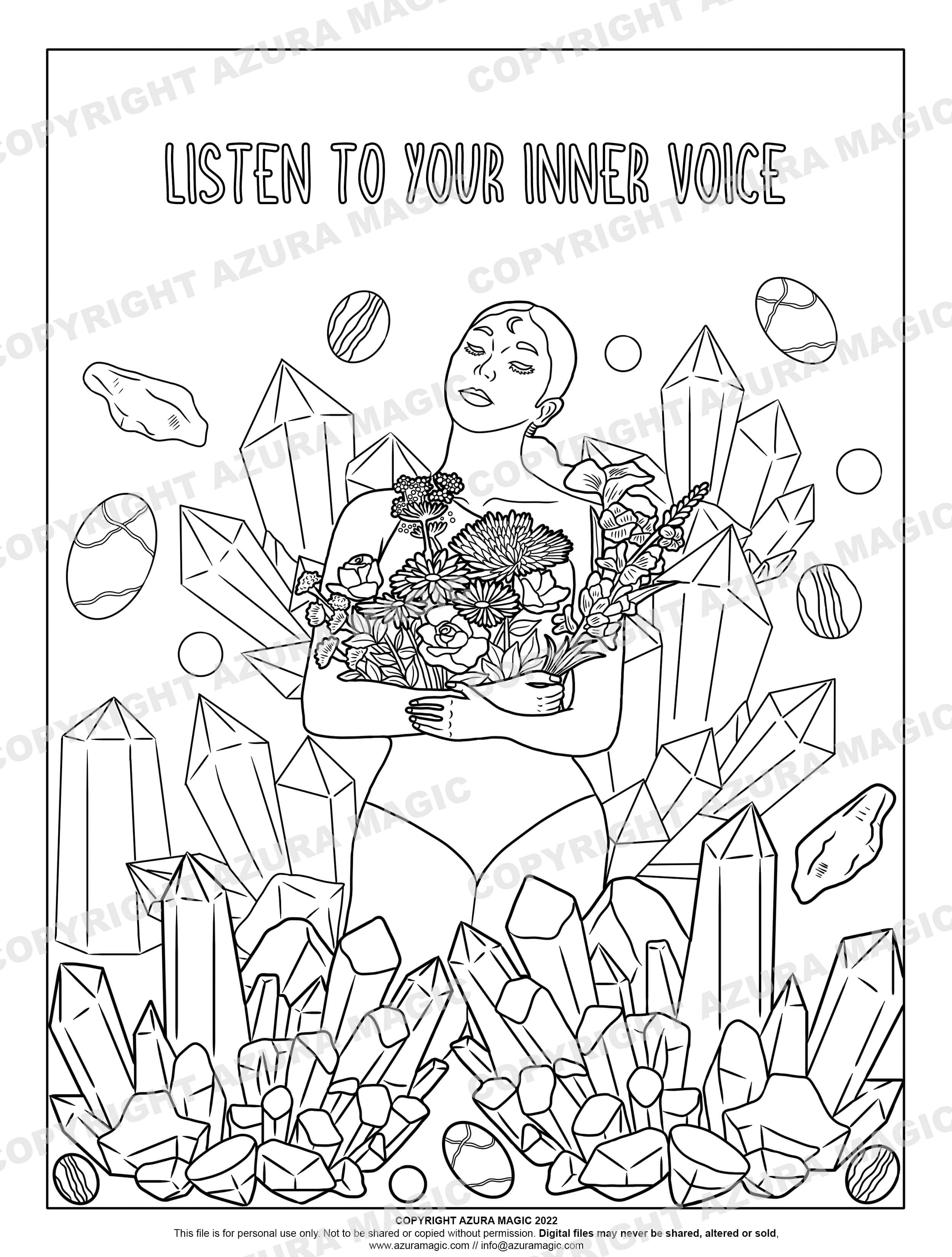 Path to Inner Path Coloring Book