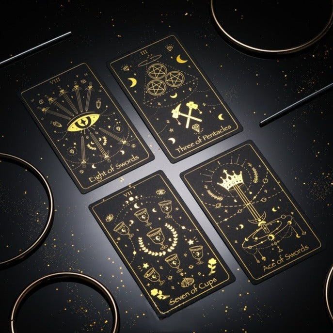 The Golden Path Tarot Cards - Gold Foil Edition