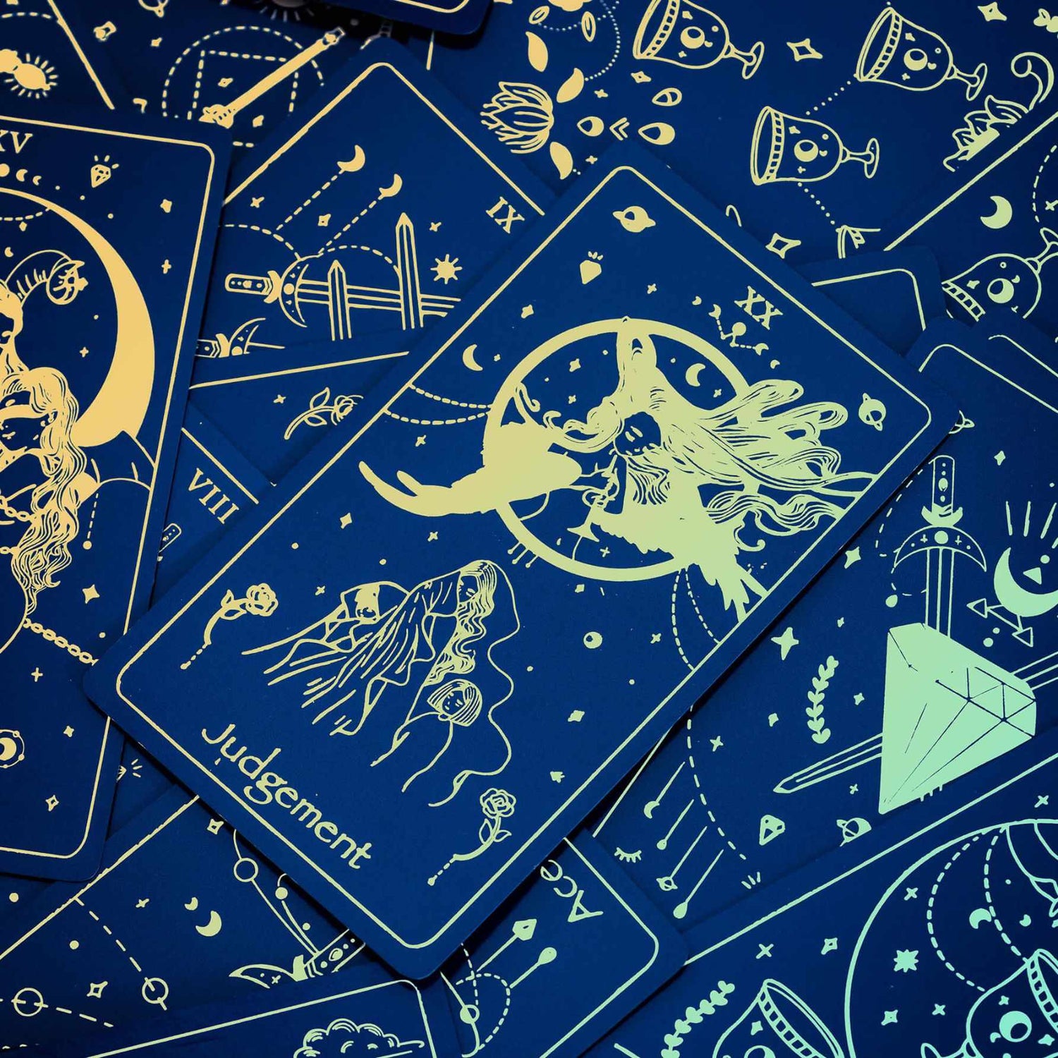 The Golden Path Tarot Blue Moon Edition™