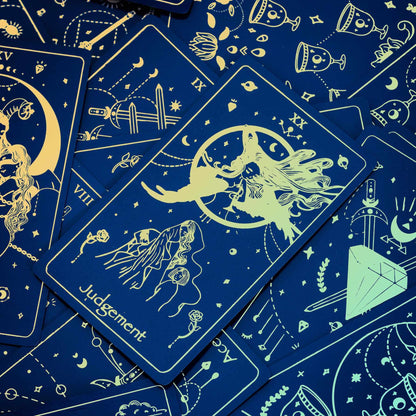The Golden Path Tarot Blue Moon Edition™
