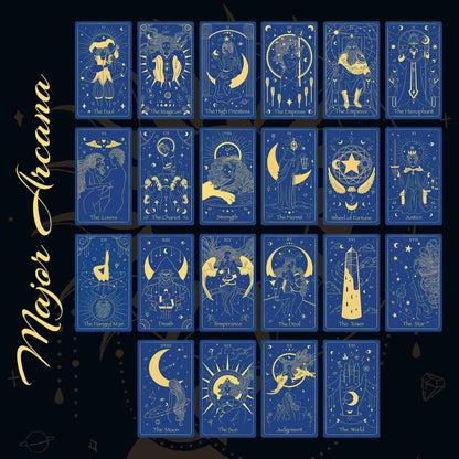 The Golden Path Tarot Blue Moon Edition™